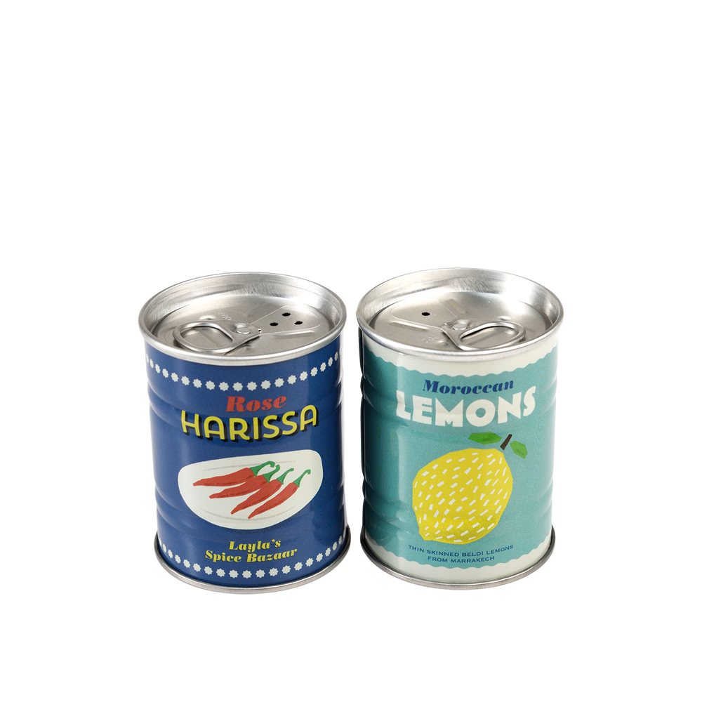 זוג מלחיות : lemons  &  harissa