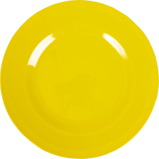 RICE DK | צלחת מלמין עיקרית צהוב